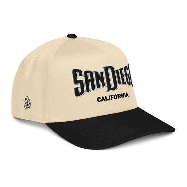 “San Diego” embroidered 5 panel cap